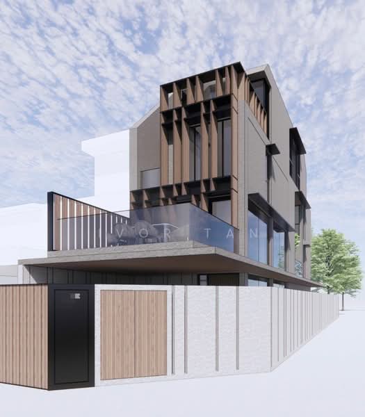 Brand new corner terrace District 13, Jalan Mesra Jalan Setia Macpherson, 6 Bedrooms, 4,620 sqft, Corner Terrace For Sale, by Ivor Tan, 500157304 - Exterior - PropertyGuru.com.sg