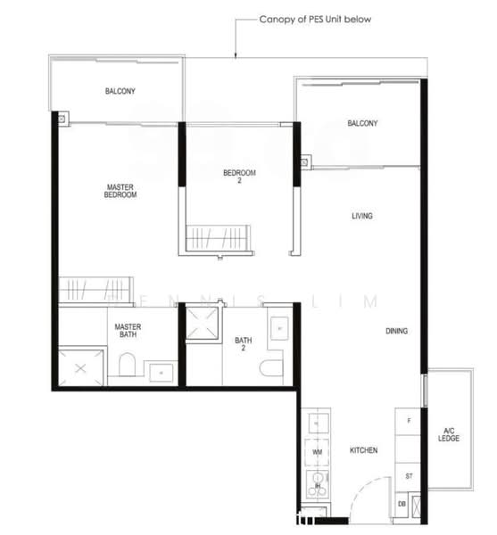 Daintree Residence, 11F Toh Tuck Road, 2 Bedrooms, 764 sqft, Condominium For Sale, by Dennis Lim, 500157310 - PropertyGuru.com.sg