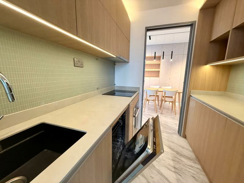Luma, 6 River Valley Grove, 2 Bedrooms, 1,173 sqft, Condominium For Rent, by Anthea Yeo 杨丽娇, 500157326 - Kitchen - PropertyGuru.com.sg