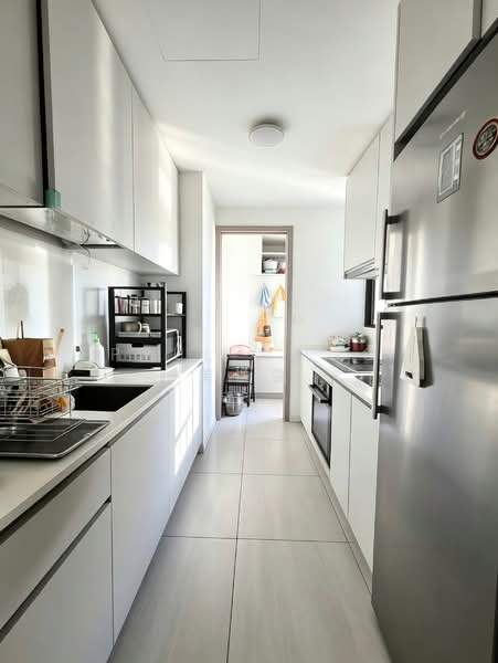 The Woodleigh Residences, Bidadari Park Drive, 3 Bedrooms, 958 sqft, Condominium For Sale, by Paul Wong 黄逸强, 500157336 - Kitchen - PropertyGuru.com.sg