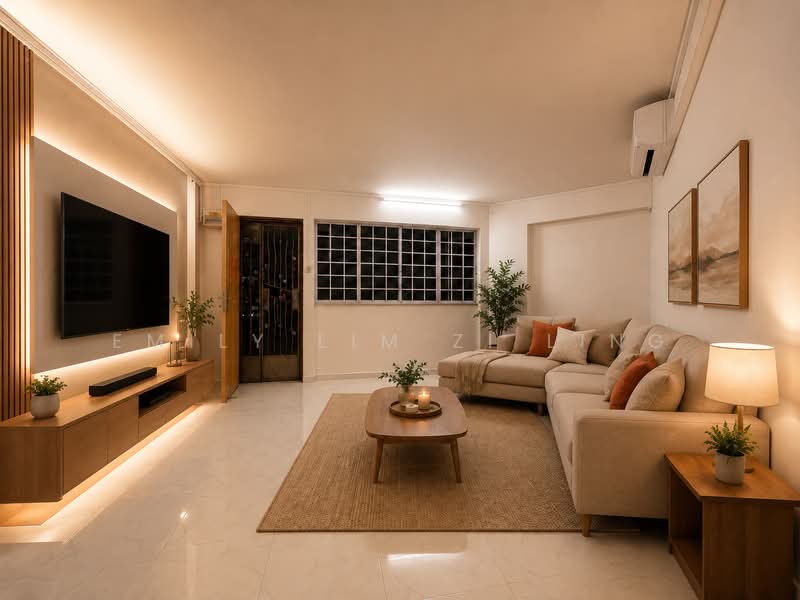 141 Yishun Ring Road, 141 Yishun Ring Road, 2 Bedrooms, 764 sqft, HDB Flat For Sale, by Emily Lim Zi Ling, 500157384 - Living Room - PropertyGuru.com.sg
