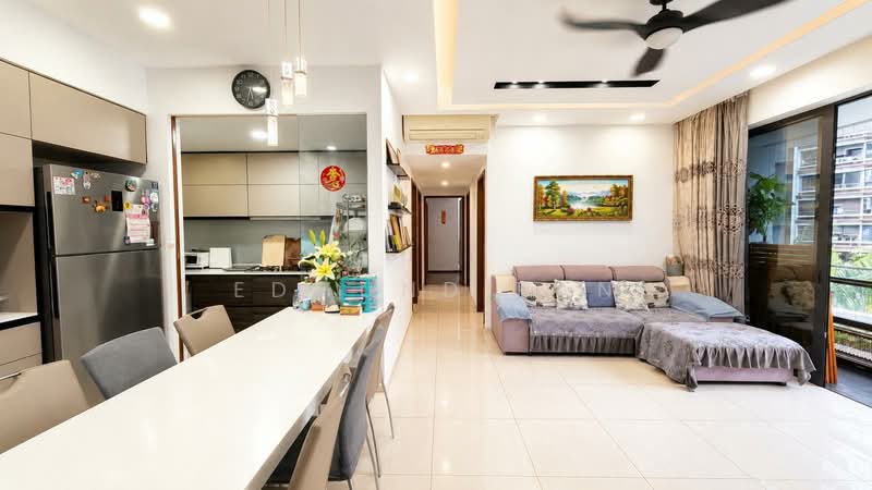D'Nest, 131 Pasir Ris Grove, 4 Bedrooms, 1,430 sqft, Condominium For Sale, by Edmund Tan, 500157418 - Living Room - PropertyGuru.com.sg