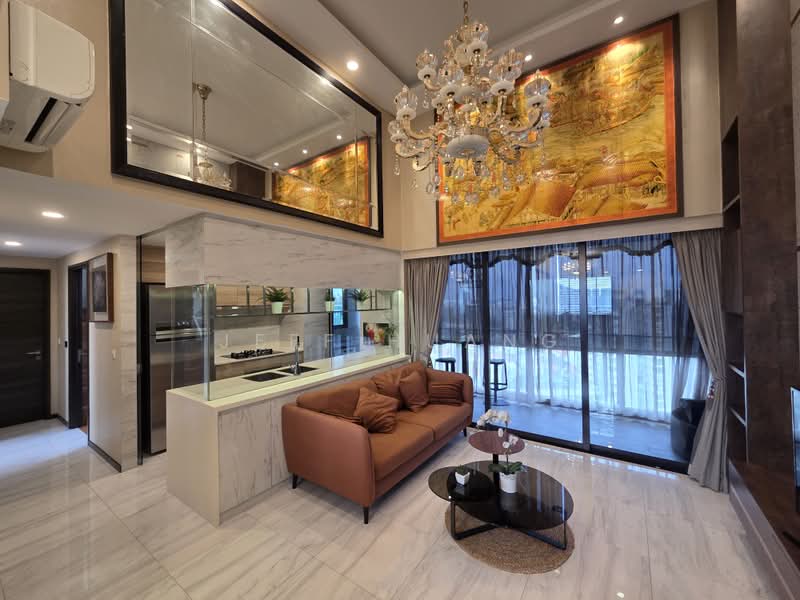 The Poiz Residences, 4 Meyappa Chettiar Road, 3 Bedrooms, 1,625 sqft, Condominium For Rent, by Jeff Huang, 500157425 - Living Room - PropertyGuru.com.sg