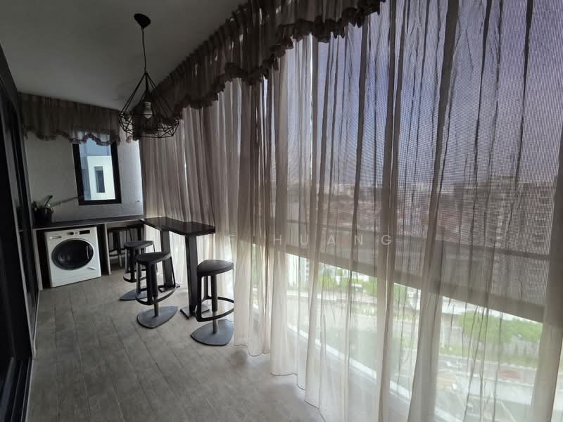 The Poiz Residences, 4 Meyappa Chettiar Road, 3 Bedrooms, 1,625 sqft, Condominium For Rent, by Jeff Huang, 500157425 - Balcony - PropertyGuru.com.sg