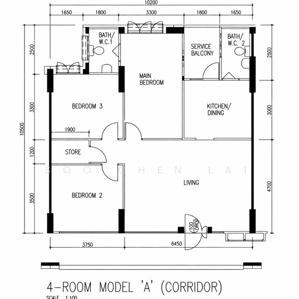 758 Woodlands Avenue 6, 758 Woodlands Avenue 6, 3 Bedrooms, 1,109 sqft, HDB Flat For Sale, by Soo Chen Lai, 500157450 - PropertyGuru.com.sg