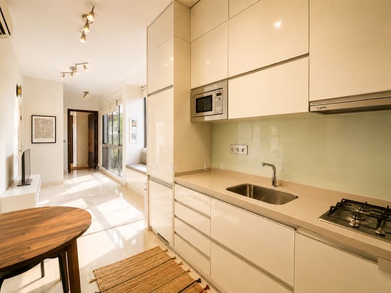 Rare Cozy City Fringe Gem, Near Sentosa, Greenery Facing, , 1 Bedroom, 527 sqft, Apartment For Sale, by Aaron Leong, 500157461 - Kitchen - PropertyGuru.com.sg