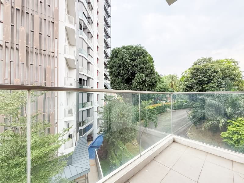 Rare Cozy City Fringe Gem, Near Sentosa, Greenery Facing, , 1 Bedroom, 527 sqft, Apartment For Sale, by Aaron Leong, 500157461 - Balcony - PropertyGuru.com.sg