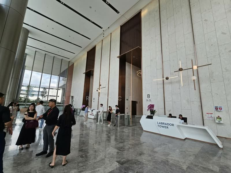 Labrador Tower, Buona Vista / West Coast / Clementi New Town, 300 sqft, Office For Rent, by Lawrence Leo, 500157469 - Lobby - CommercialGuru.com.sg