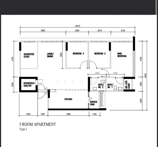 606B Tampines Street 61, 606B Tampines Street 61, 3 Bedrooms, 1,206 sqft, HDB Flat For Sale, by Adam K, 500157483 - PropertyGuru.com.sg