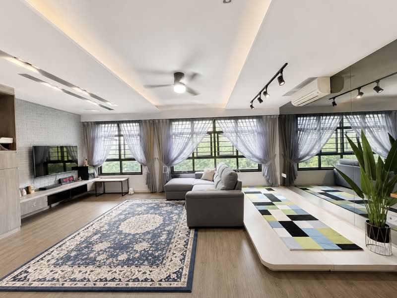 606B Tampines Street 61, 606B Tampines Street 61, 3 Bedrooms, 1,206 sqft, HDB Flat For Sale, by Adam K, 500157483 - Living Room - PropertyGuru.com.sg