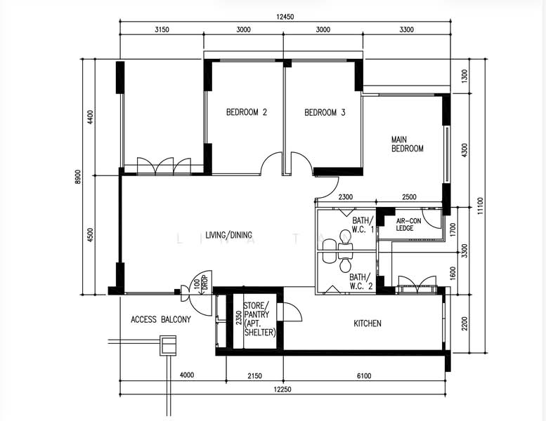 6B Boon Tiong Road, 6B Boon Tiong Road, 3 Bedrooms, 1,076 sqft, HDB Flat For Sale, by Lina Tan, 500157496 - PropertyGuru.com.sg