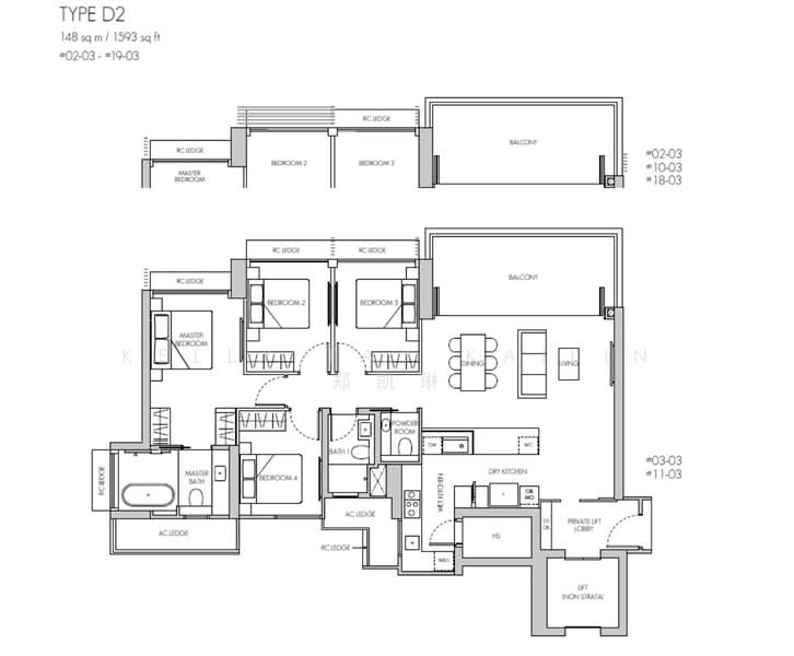 8@BT, 6 Bukit Timah Link, 4 Bedrooms, 1,593 sqft, Condominium For Sale, by Kelly Tay Kailin 郑凯琳, 500157520 - PropertyGuru.com.sg
