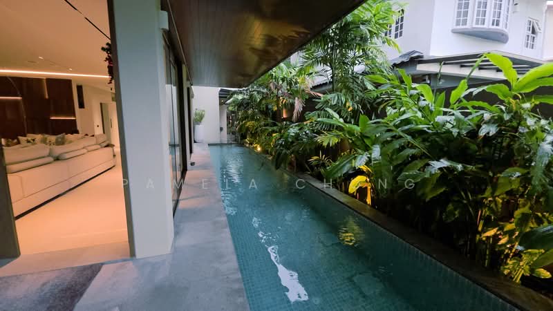 DESIGNER SHOWPIECE ⭐️ SELETAR HILLS ⭐️ ELEVATED SEMID ⭐️ POOL LIFT ☎️ PAM 90228600, Jalan Jarak/ Seletar Hills, 9 Bedrooms, 9,000 sqft, Semi-Detached House For Sale, by Pamela Chong, 500157541 - Living Room - PropertyGuru.com.sg