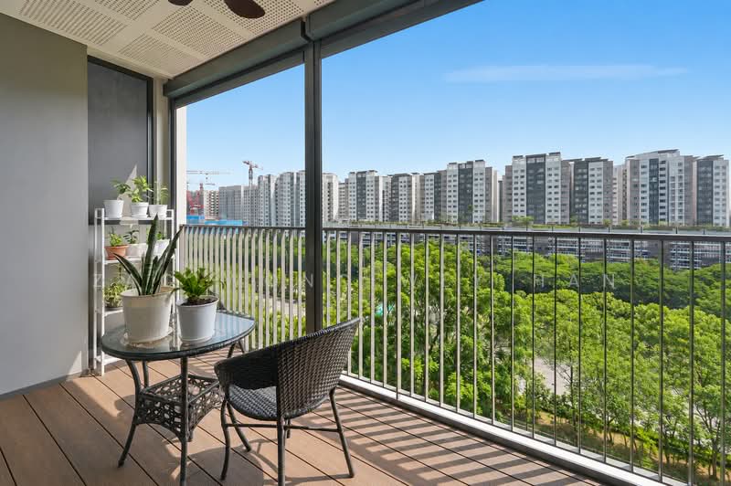 Bellewaters, 11 Anchorvale Crescent, 4 Bedrooms, 1,130 sqft, Executive Condominium For Sale, by Zac Wong Wey Han, 500157558 - Balcony - PropertyGuru.com.sg