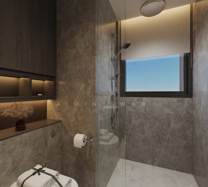 Kassia, 31 Flora Drive, 2 Bedrooms, 753 sqft, Condominium For Sale, by Alvin Kwan, 500157586 - Bathroom - PropertyGuru.com.sg