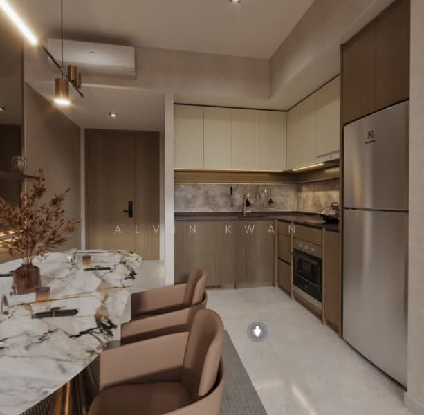 Kassia, 31 Flora Drive, 2 Bedrooms, 753 sqft, Condominium For Sale, by Alvin Kwan, 500157586 - Kitchen - PropertyGuru.com.sg