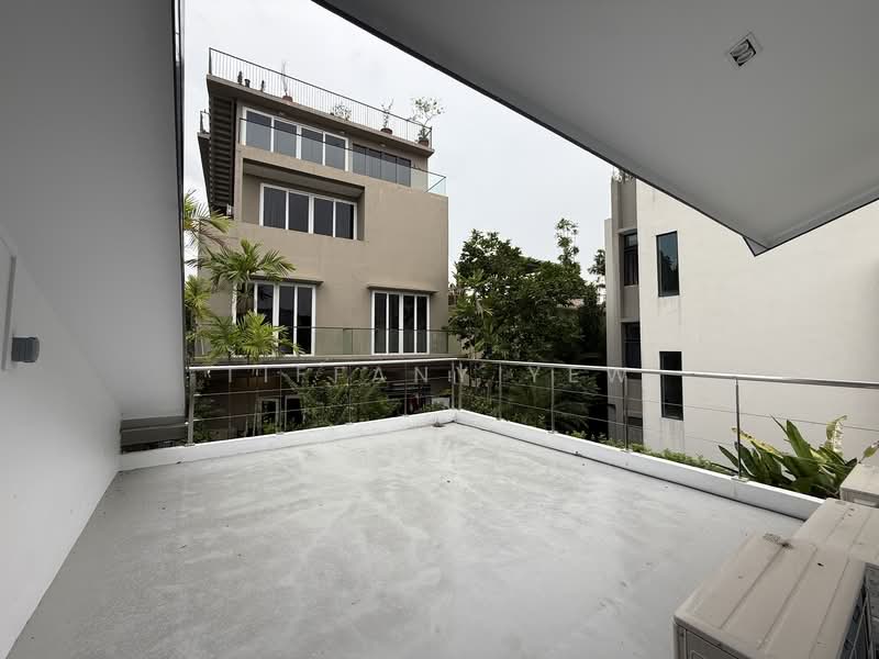 Newly Refurbished Bungalow By The Beach!, , 4 Bedrooms, 3,500 sqft, Detached House For Rent, by Tiffany Yew, 500157629 - Balcony on level 2 - PropertyGuru.com.sg