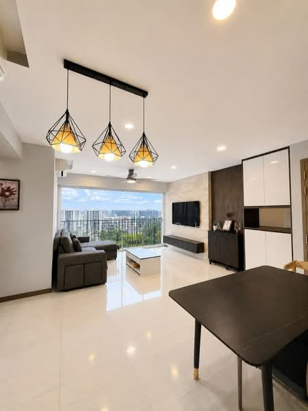 Bellewaters, 25 Anchorvale Crescent, 4 Bedrooms, 1,130 sqft, Executive Condominium For Sale, by Mandy Chan, 500157634 - Living Room - PropertyGuru.com.sg