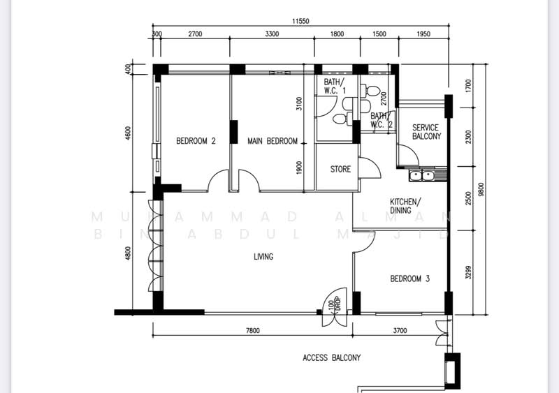 324 Tah Ching Road, 324 Tah Ching Road, 3 Bedrooms, 1,109 sqft, HDB Flat For Sale, by Muhammad Alman Bin Abdul Majid, 500157636 - PropertyGuru.com.sg