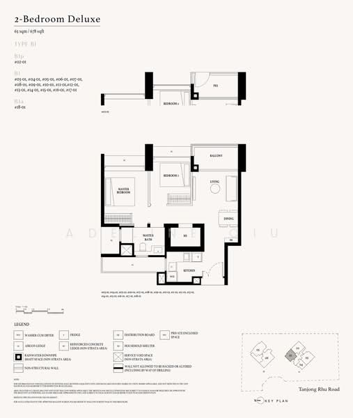 Arina East Residences, 6D Tanjong Rhu Road, 2 Bedrooms, 678 sqft, Condominium For Sale, by Adeline Qiu, 500157702 - B1 - PropertyGuru.com.sg