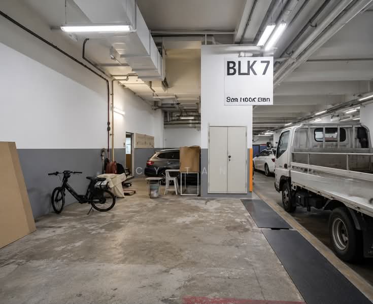 Eunos Technolink, 7 Kaki Bukit Road 1, 5,231 sqft, Light Industrial (B1) For Rent, by CY TAN, 500157740 - Car Park - CommercialGuru.com.sg