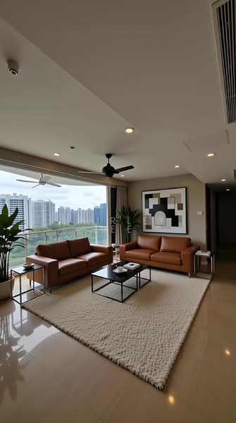 The Meyerise, 97 Meyer Road, 3 Bedrooms, 1,270 sqft, Condominium For Sale, by Shirley Lee, 500157821 - Living Room - PropertyGuru.com.sg