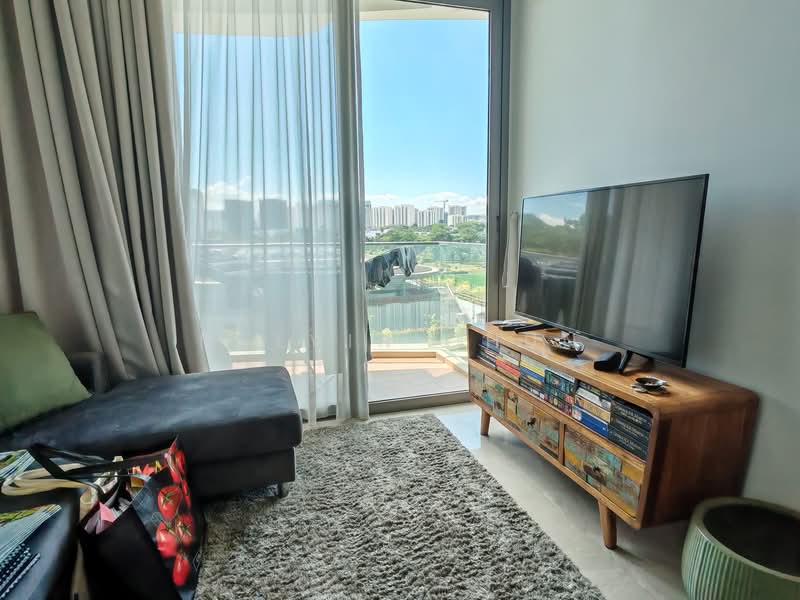 Kingsford Hillview Peak, 105 Hillview Rise, 1 Bedroom, 517 sqft, Condominium For Rent, by Melvin Chun, 500157839 - Living Room - PropertyGuru.com.sg
