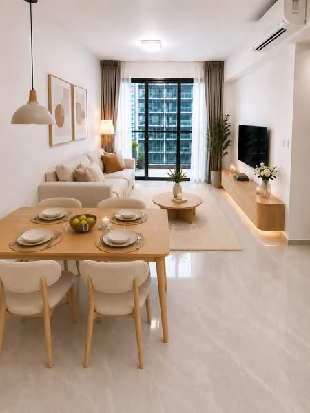 Tembusu Grand, 96 Jalan Tembusu, 2 Bedrooms, 743 sqft, Condominium For Sale, by Yumi Leong, 500157868 - Living Room - PropertyGuru.com.sg