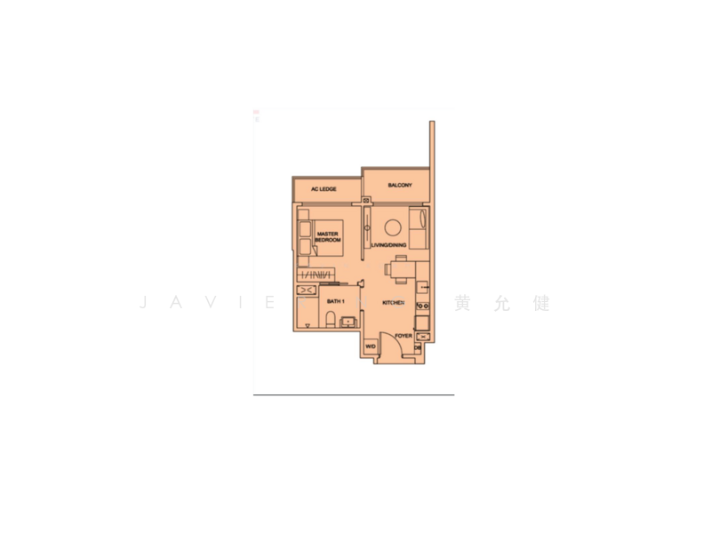 Urban Treasures, 207 Jalan Eunos, 1 Bedroom, 452 sqft, Condominium For Rent, by Javier Ng 黄允健, 500157885 - PropertyGuru.com.sg
