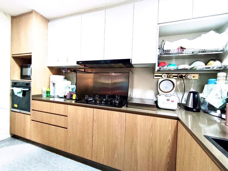 Park Green, 12 Rivervale Link, 3 Bedrooms, 1,206 sqft, Condominium For Sale, by Darren Lim, 500157892 - Kitchen - PropertyGuru.com.sg