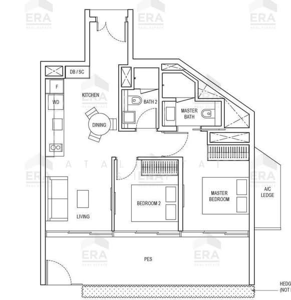 Amber Park, 14 Amber Gardens, 2 Bedrooms, 829 sqft, Condominium For Sale, by Atalie Tai Sisi, 500157893 - PropertyGuru.com.sg