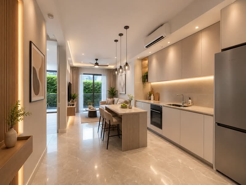 Amber Park, 14 Amber Gardens, 2 Bedrooms, 829 sqft, Condominium For Sale, by Atalie Tai Sisi, 500157893 - Living Room - PropertyGuru.com.sg