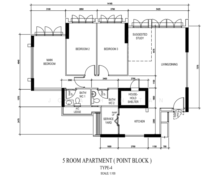 175A Corporation Tiara, 175A Yung Kuang Road, 4 Bedrooms, 1,216 sqft, HDB Flat For Sale, by Jonathan Tan, 500157897 - PropertyGuru.com.sg