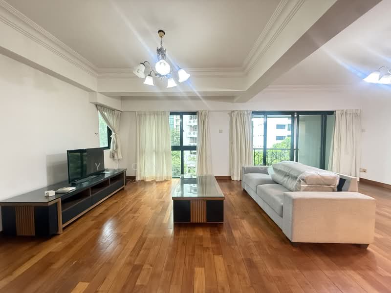 Surrey Court, 12 Surrey Court, 4 Bedrooms, 1,650 sqft, Condominium For Rent, by Yvonne Chua, 500157922 - Living Room - PropertyGuru.com.sg