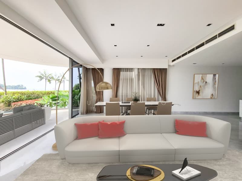 Seascape @ Sentosa Cove, 57 Cove Way, 3 Bedrooms, 2,336 sqft, Apartment For Sale, by Julius WL Fock, 500157926 - Living Room - PropertyGuru.com.sg