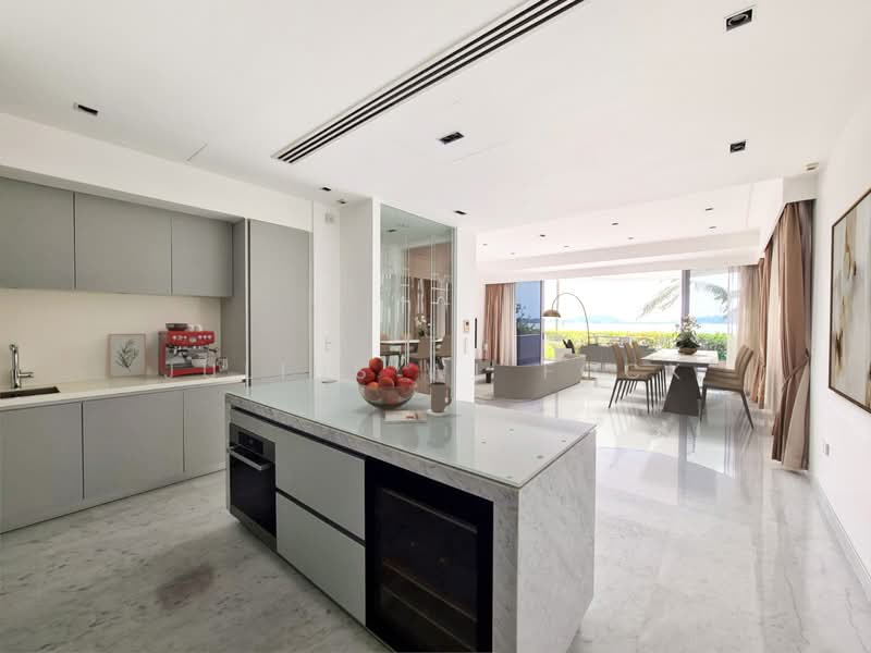 Seascape @ Sentosa Cove, 57 Cove Way, 3 Bedrooms, 2,336 sqft, Apartment For Sale, by Julius WL Fock, 500157926 - Kitchen - PropertyGuru.com.sg