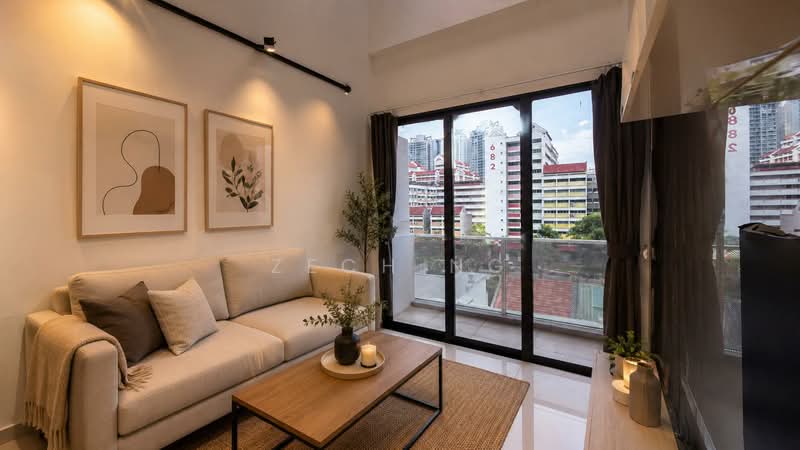 8 Farrer Suites, 8 Sing Joo Walk, 2 Bedrooms, 1,087 sqft, Apartment For Sale, by Zech Ng, 500157938 - Living Room - PropertyGuru.com.sg