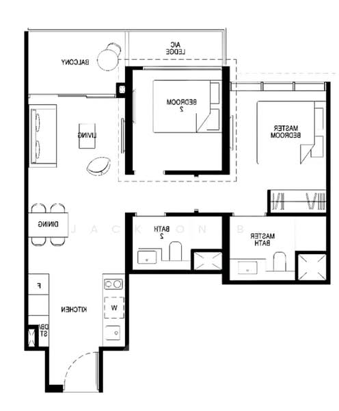 Kopar At Newton, 6 Makeway Avenue, 2 Bedrooms, 689 sqft, Condominium For Sale, by Jackson B., 500157946 - PropertyGuru.com.sg