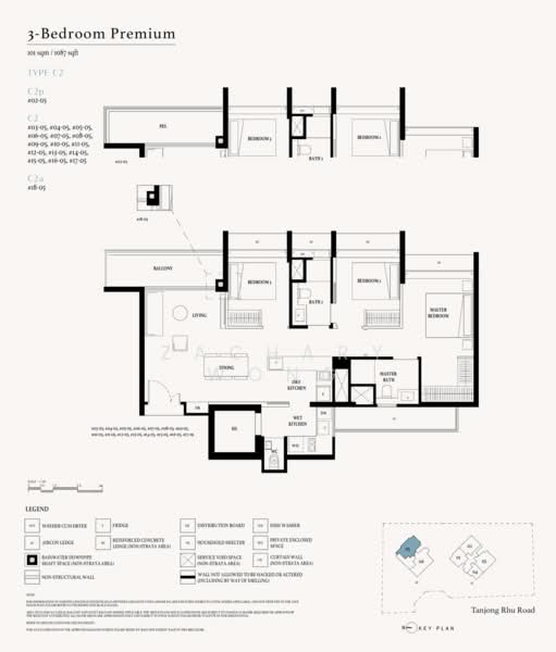 CHEAP FREEHOLD 4BR @ D15! DOORSTEP TO MRT!, , 3 Bedrooms, 1,087 sqft, Condominium For Sale, by Zachary Wong, 500157975 - Bedroom - PropertyGuru.com.sg