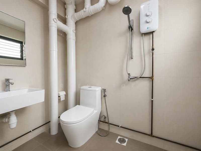866 Tampines Street 83, 866 Tampines Street 83, 3 Bedrooms, 1,302 sqft, HDB Flat For Rent, by Reene Tok, 500157987 - Bathroom - PropertyGuru.com.sg