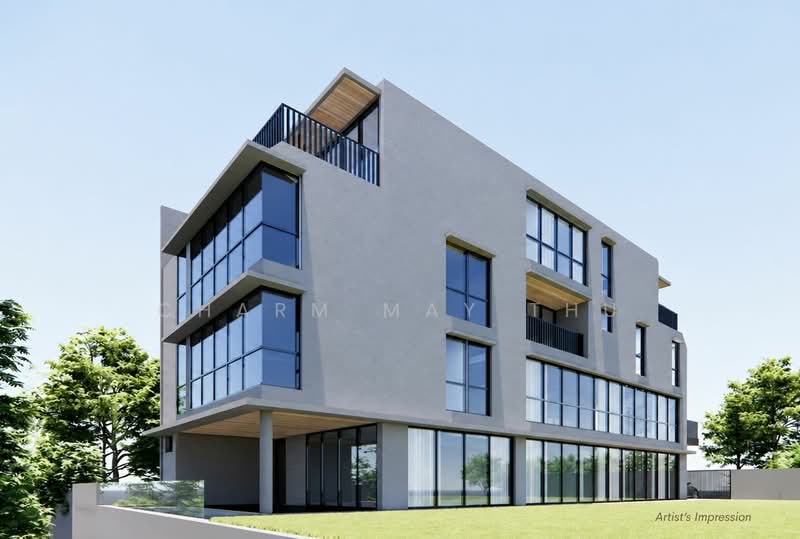 The Lattice, Greenleaf Rise, 6 Bedrooms, 9,486 sqft, Semi-Detached House For Sale, by Charm May Thu, 500158034 - Exterior - PropertyGuru.com.sg