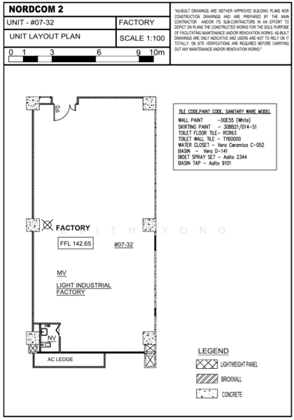 Nordcom II, 2 Gambas Crescent, 1,636 sqft, Light Industrial (B1) For Rent, by Keith Yong, 500158036 - CommercialGuru.com.sg