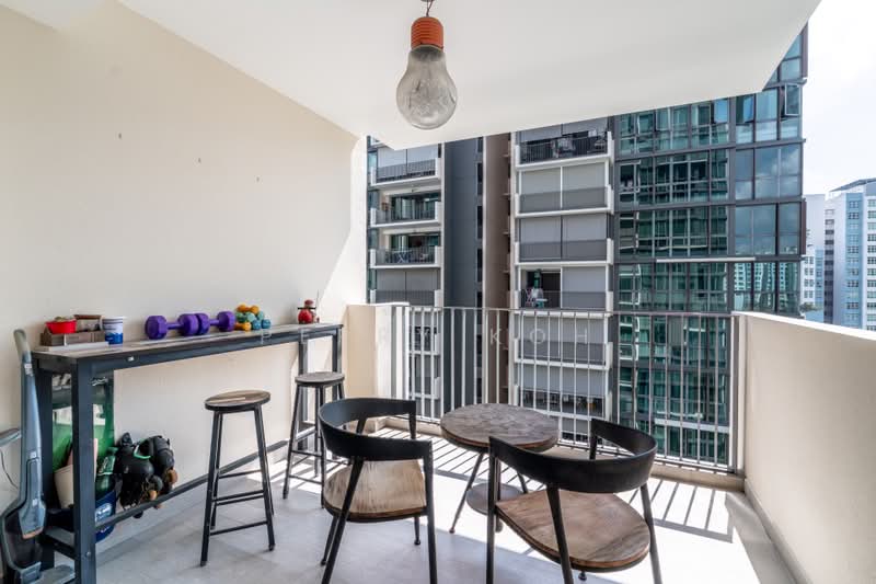 The Terrace, 88 Edgedale Plains, 3 Bedrooms, 1,076 sqft, Executive Condominium For Sale, by Perry Koh, 500158038 - Balcony - PropertyGuru.com.sg
