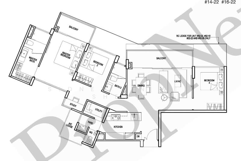 River Isles, 56 Edgedale Plains, 3 Bedrooms, 1,173 sqft, Condominium For Sale, by Sidney Lin Wei Sheng, 500158042 - PropertyGuru.com.sg