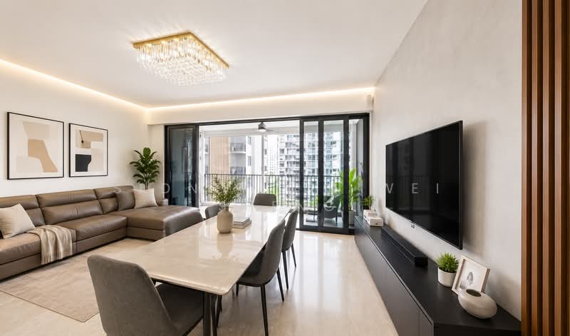 River Isles, 56 Edgedale Plains, 3 Bedrooms, 1,173 sqft, Condominium For Sale, by Sidney Lin Wei Sheng, 500158042 - Living Room - PropertyGuru.com.sg