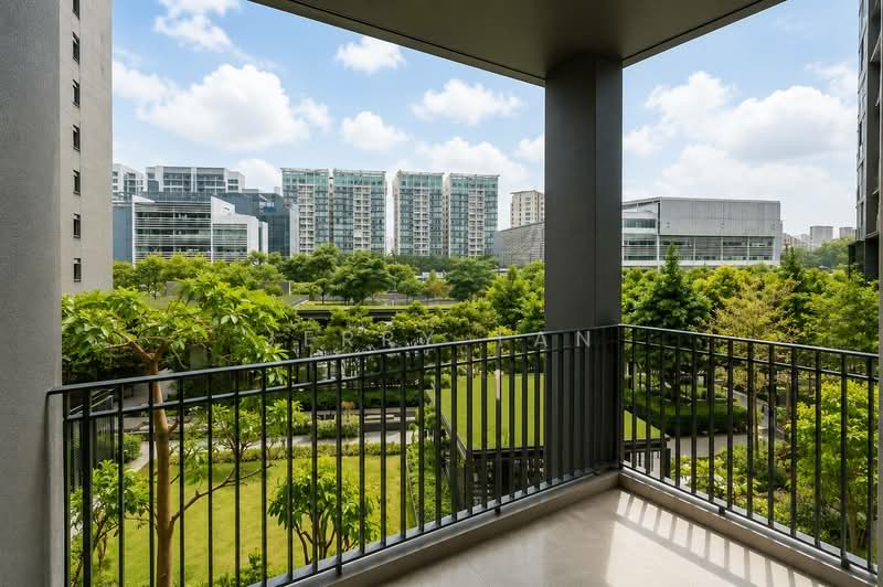Park Colonial, 4 Woodleigh Lane, 3 Bedrooms, 979 sqft, Condominium For Rent, by Jerry Tan, 500158048 - Balcony - PropertyGuru.com.sg