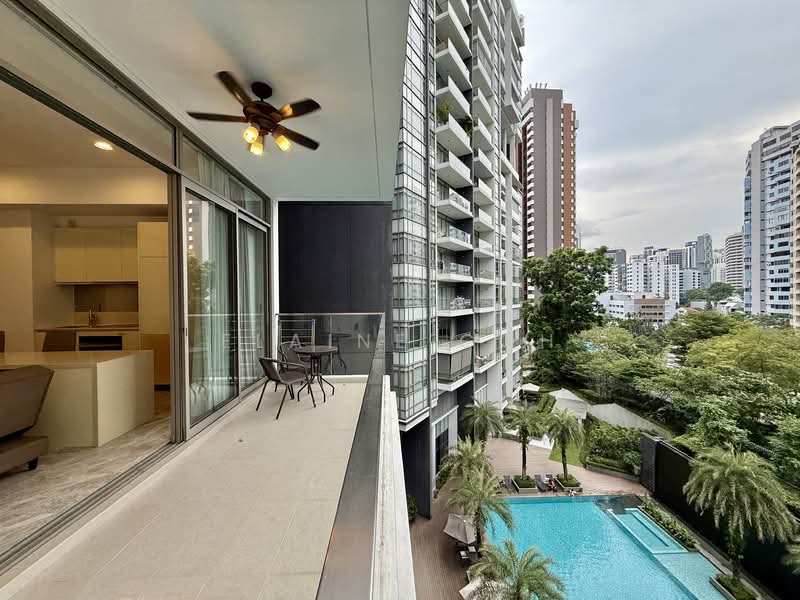 The Laurels @ Cairnhill Road, 38 Cairnhill Road, 2 Bedrooms, 883 sqft, Condominium For Sale, by Elaine Goh, 500158081 - Balcony - PropertyGuru.com.sg