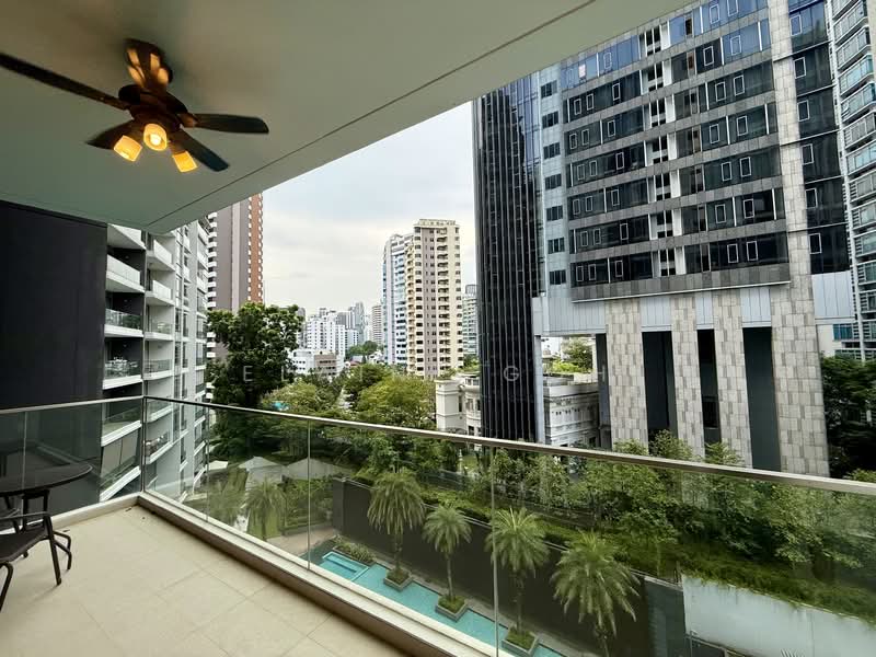 The Laurels @ Cairnhill Road, 38 Cairnhill Road, 2 Bedrooms, 883 sqft, Condominium For Sale, by Elaine Goh, 500158081 - Balcony - PropertyGuru.com.sg