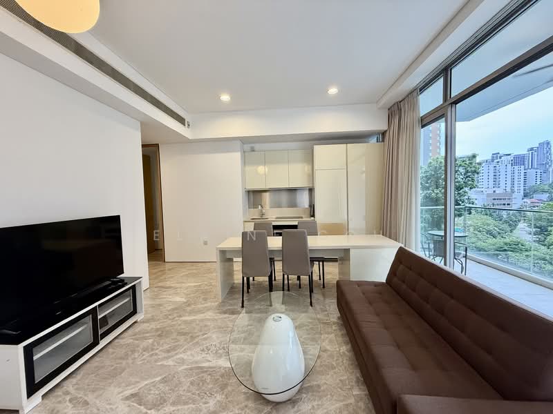 The Laurels @ Cairnhill Road, 38 Cairnhill Road, 2 Bedrooms, 883 sqft, Condominium For Sale, by Elaine Goh, 500158081 - Living Room - PropertyGuru.com.sg