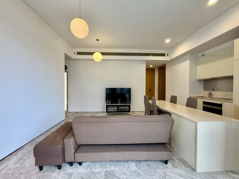 The Laurels @ Cairnhill Road, 38 Cairnhill Road, 2 Bedrooms, 883 sqft, Condominium For Sale, by Elaine Goh, 500158081 - Living Room - PropertyGuru.com.sg